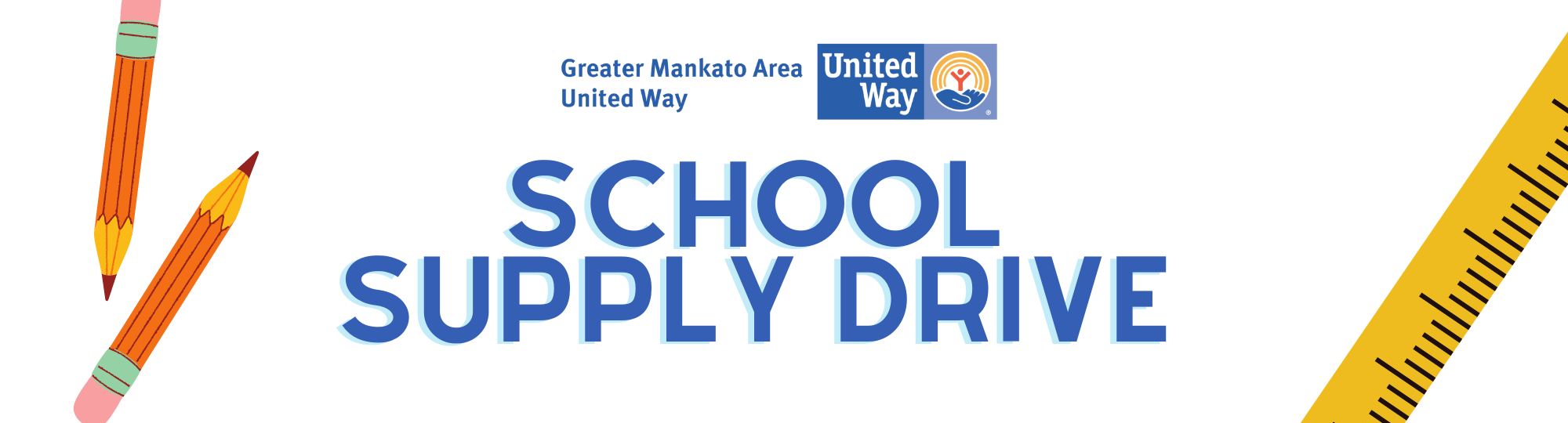 School Supply Drive Greater Mankato Area United Way
